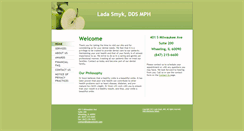 Desktop Screenshot of ladasmykdds.com